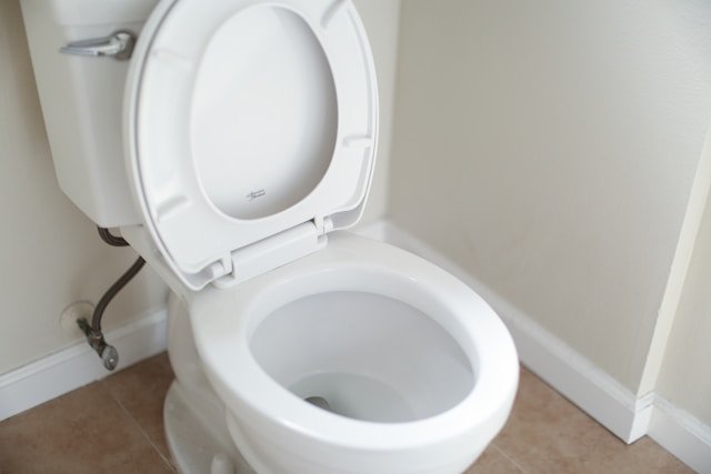 white toilet